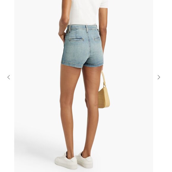 Nili Lotan Livie Denim Jean Shorts 26 - Picture 6 of 16